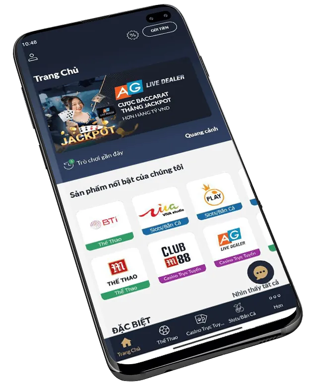 Giao diện tính năng nổi bật của Sv388 App